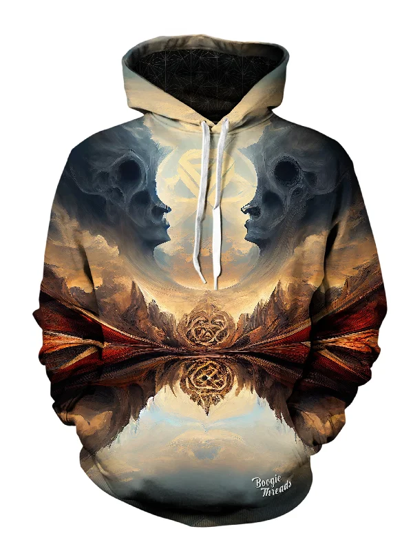 Exclusive Romance Unisex Pullover Hoodie Hoodie with Hem Patch Decorative Personalized