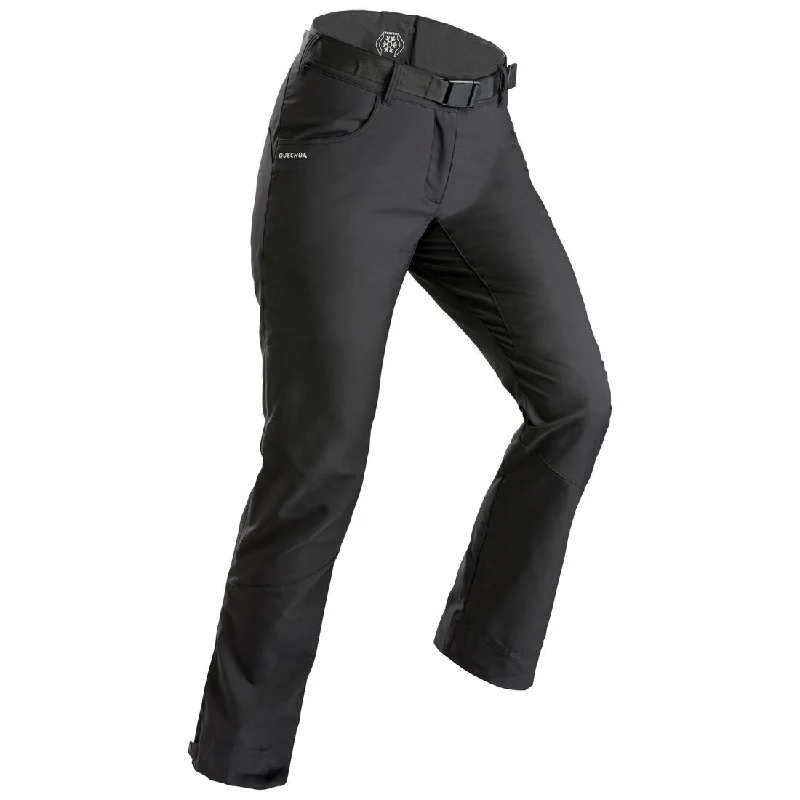 WOMEN’S WARM WATER-REPELLENT WALKING TROUSERS – SH500 Trousers Palazzo Wide Leg