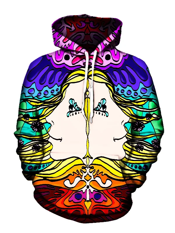 Insight And Mind Visionary Art Pullover Hoodie Hoodie with Drawstring Waist Adjustable Fitted