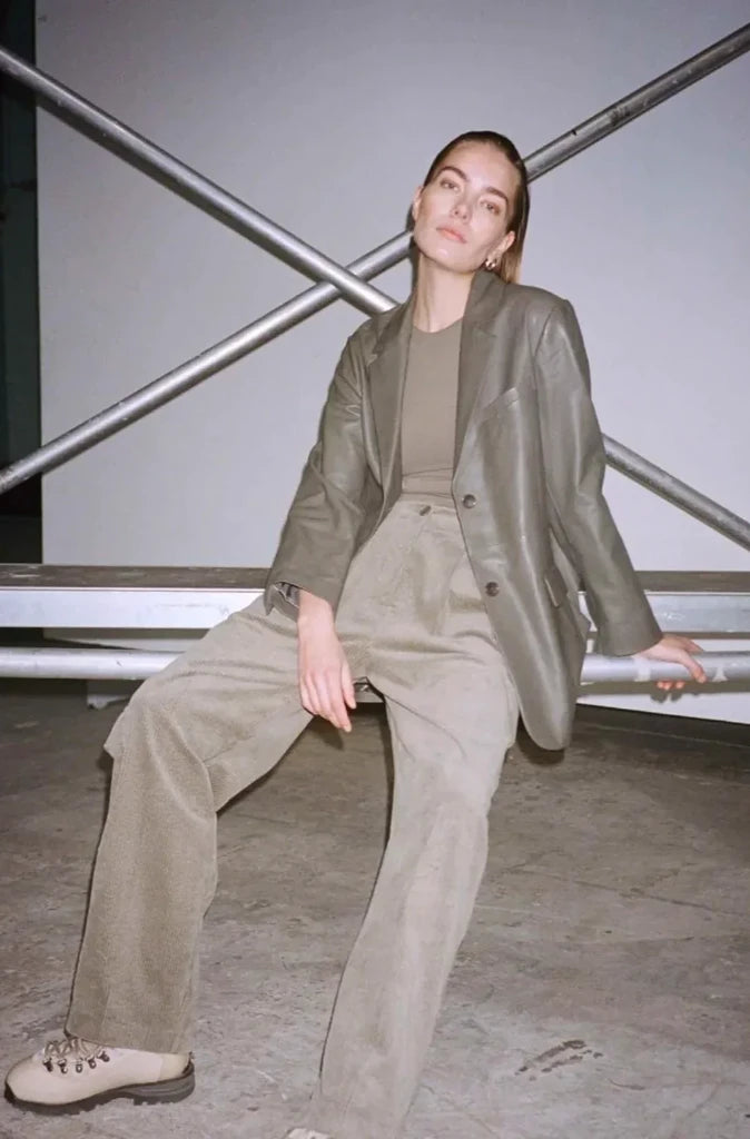 Second Female Cordie Cargo Trousers in Bungee Cord Trousers sophisticated sleek