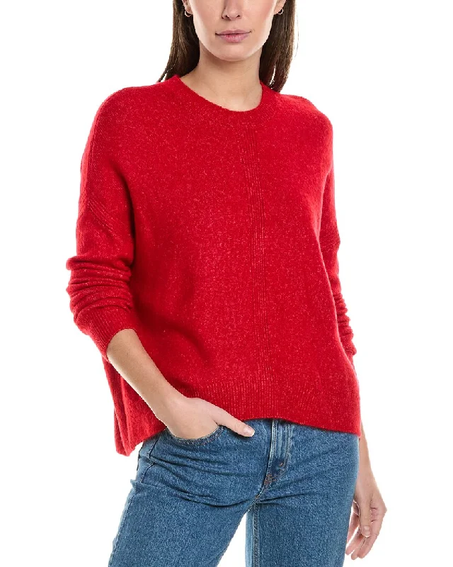 Vince Camuto Crewneck Sweater Terry Terry Cloth Terry Knit