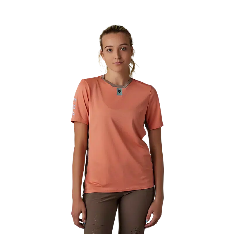 Fox Women's Defend Jersey Sky Blue Jersey Tee