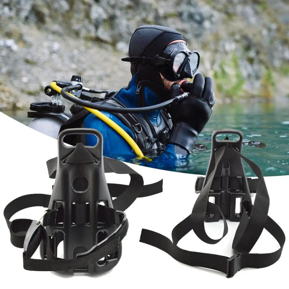 Diving Tank Bracket  Safe Oxygen Cylinder Support Diving Tank Holder  Nylon Diving Tank Backpack for Under Water Sports vibrant tank top