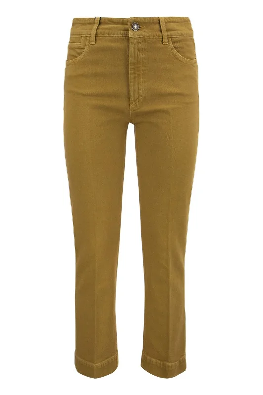 ORME - Perfect fit mini flare trousers Trousers Sale Discount