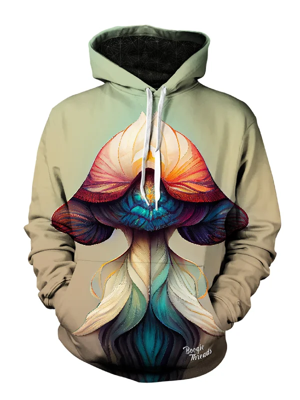 Hypnotic Stranger Unisex Pullover Hoodie Hoodie with Distressed Vintage Worn