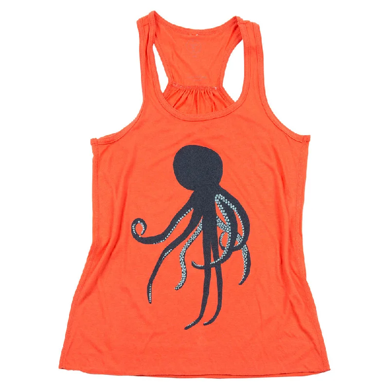 Octopus Ladies Flowy Tank bold tank top