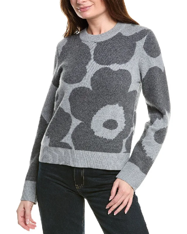 Marimekko Aukio Wool & Cashmere-Blend Sweater Soft Cozy Warm