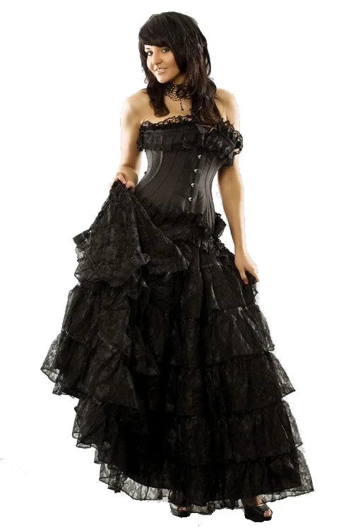 Burleska Victorian Gothic Skirt chiffon skirt flowing