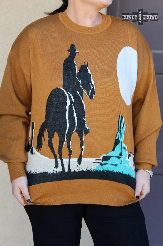 Stockman Sweater Tailored Straight A-Line