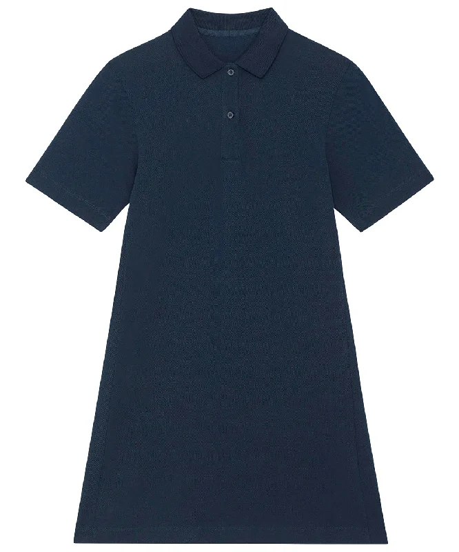 French Navy - Stella Paiger women's piqué polo dress (STDW162) Tunics Summer linen