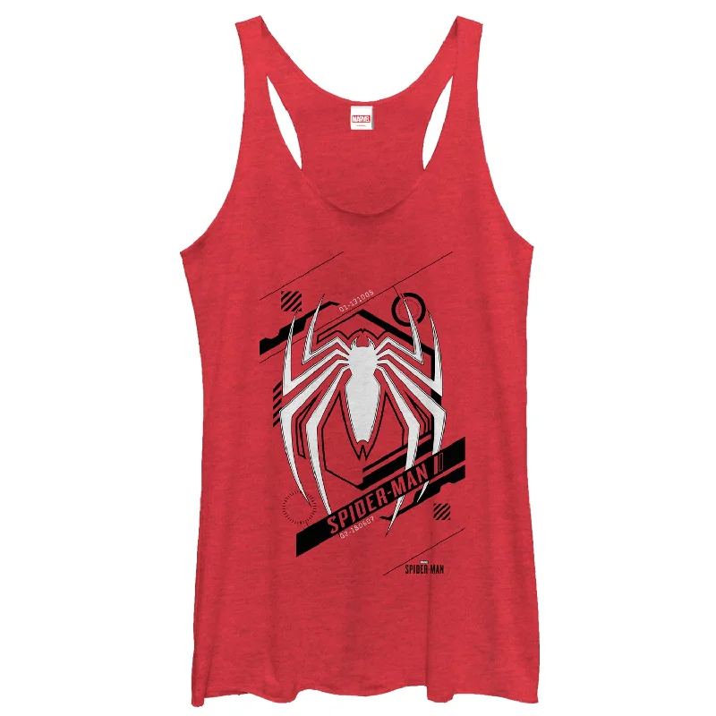 Women's Marvel Gamerverse Spider-Man Symbol Racerback Tank Top sequin tank top
