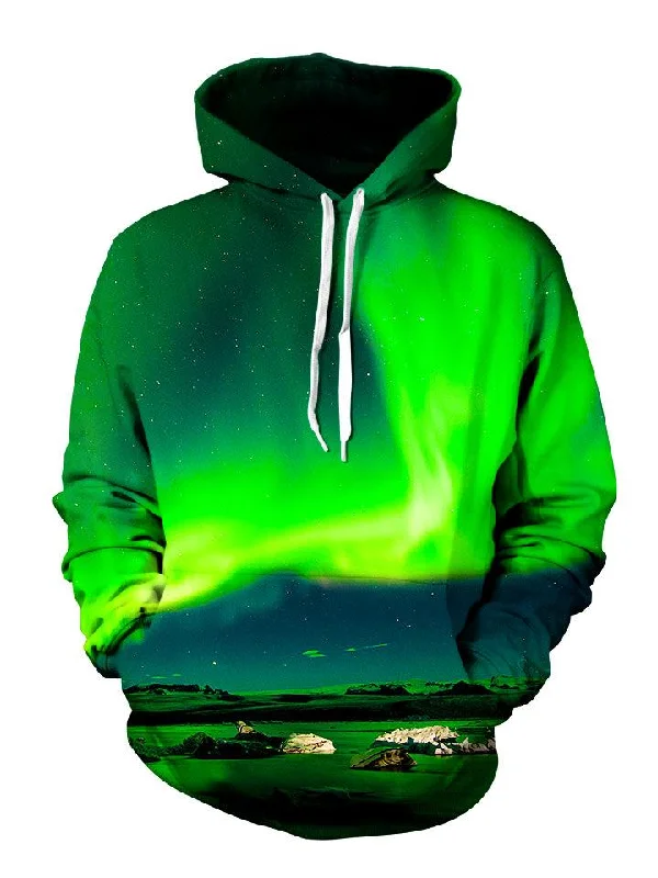 Borealis Pullover Art Hoodie Hoodie with Hem Contrast Bold Stylish