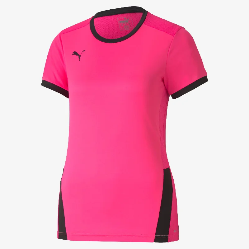 Women's Puma teamGOAL 23 Jersey Striped Jersey Top