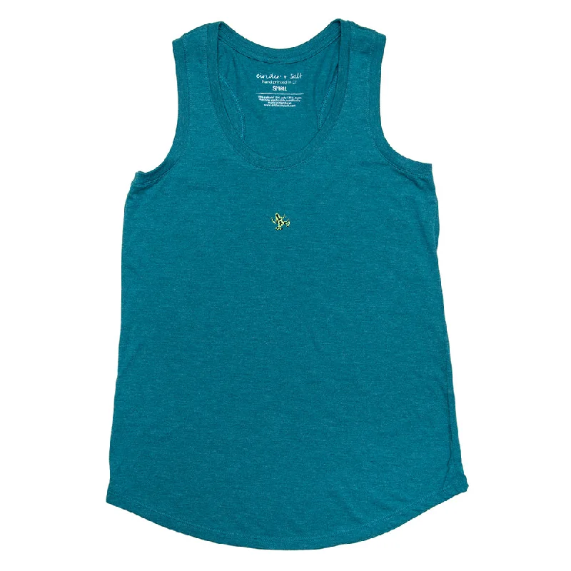 Poison Dart Frog Tank sage tank top