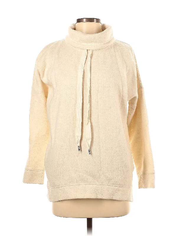 Turtleneck Sweater Cashmere Blend Cotton Blend Poly Blend