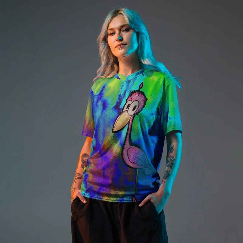AutPop's Critters Meep Recycled unisex sports jersey Scoop Neck Jersey Top