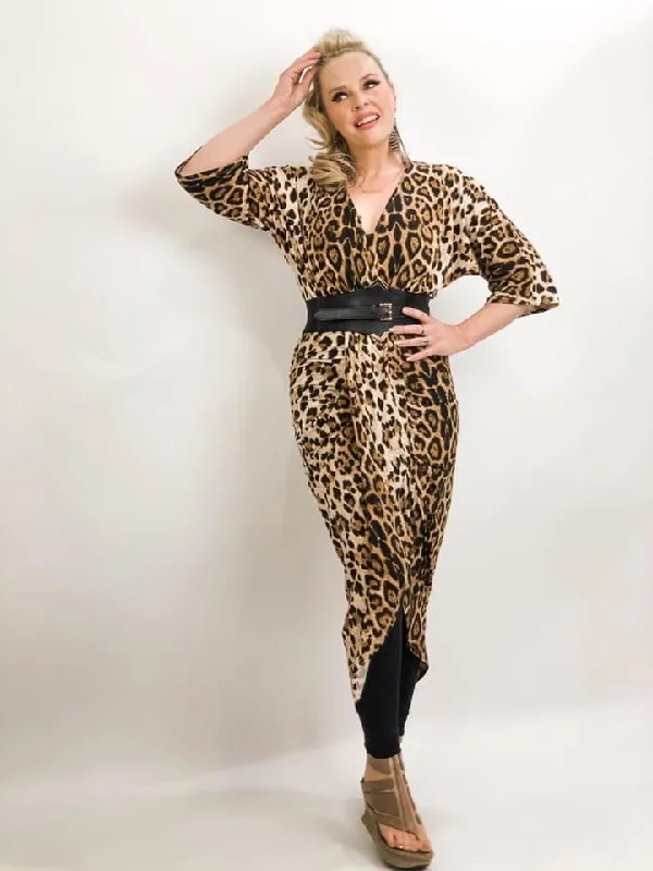 Deep V Dress - 2 Colors