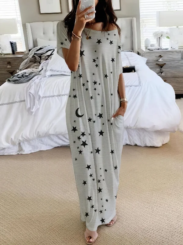 Casual Starry Night Dress
