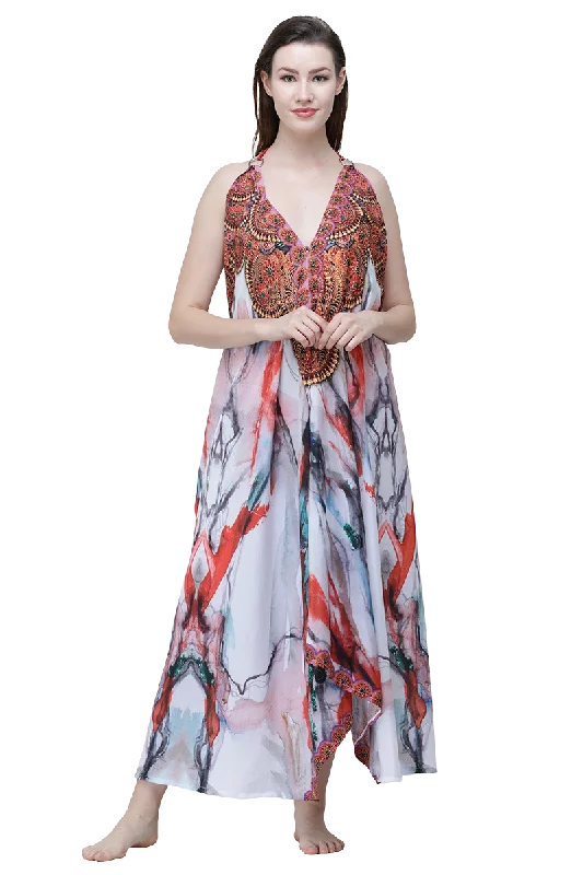 Silky Long Dress