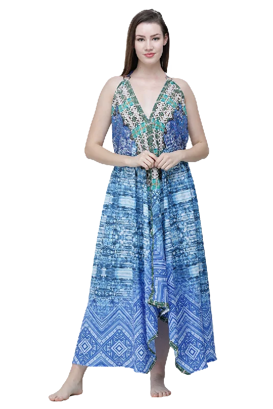 Silky Long Dress