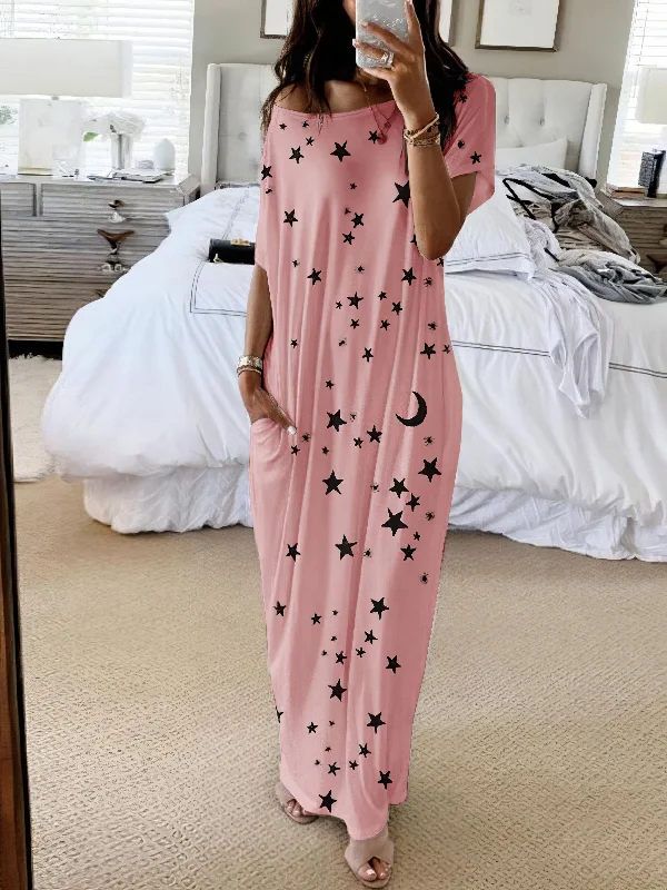 Flowy Starry Night Dress