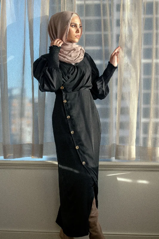 The Crescent Vernal Puff Sleeve Dress