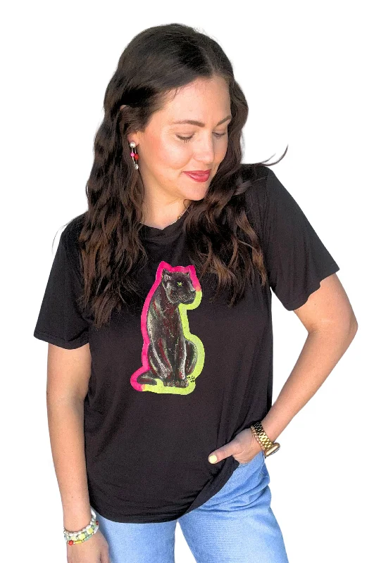 School Spirit Signature Mascot Tee Panther (PRE-ORDER) Anti-Shrink Durable Soft