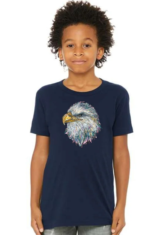 School Spirit YOUTH Eagle T-shirt (PRE-ORDER) Fleece Fabric Down Fabric Feather Fabric