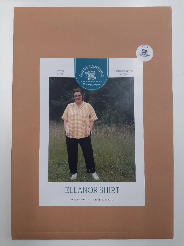 Sew Me Something - Eleanor Shirt Pattern Zippered Front Buttoned Front Snap Front