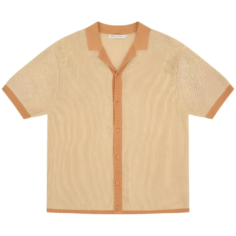 Knit Shirt Welt Pockets Slit Pockets Flap Pockets