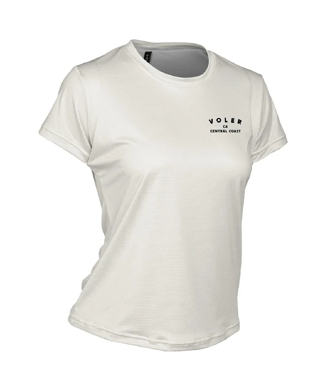 W. ENDURANCE AIR TEE - QLTY APPAREL Satin Blend Silk Blend Wool Blend